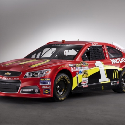 2013 NASCAR Chevrolet SS team car