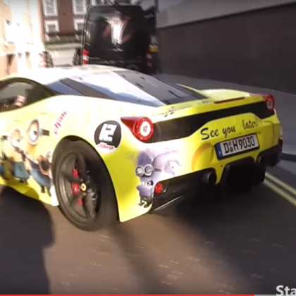 Ferrari-458-Speciale-Minions-theme-video-1024x571