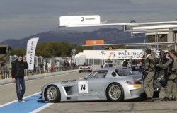 FIA GT Series test Paul Ricard - Mercedes SLS AMG GT3