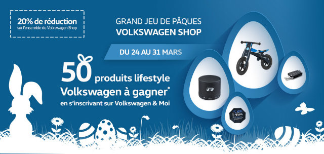Chasse aux œufs by Volkswagen !