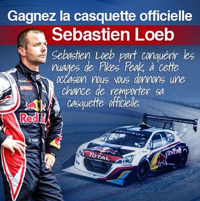 Nouveau concours Oreca-Store : Sebastien Loeb à Pikes Peak