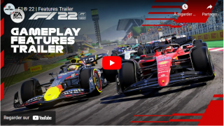 Premières image du jeu F1 22