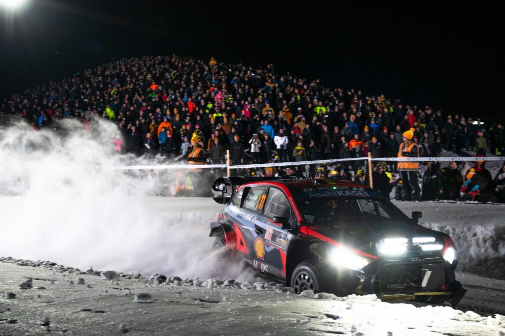 Thierry Neuville au Rallye de Suède 2023