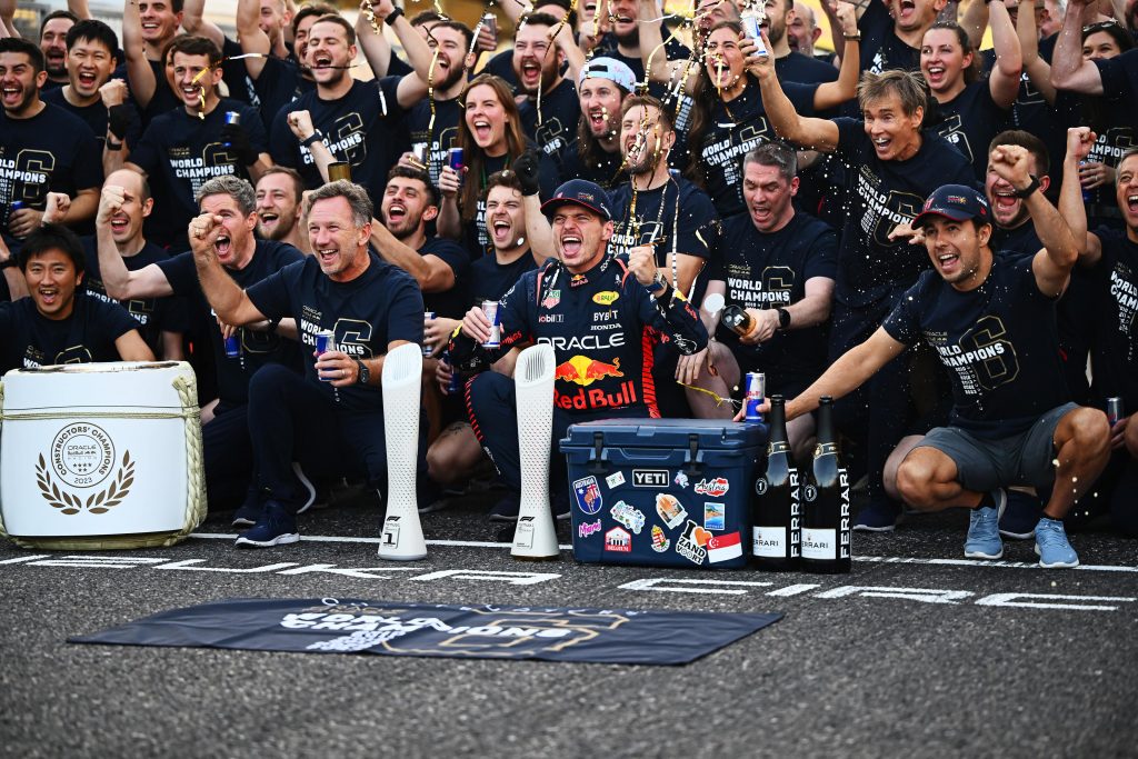 Red Bull Champions du monde constructeur 2023