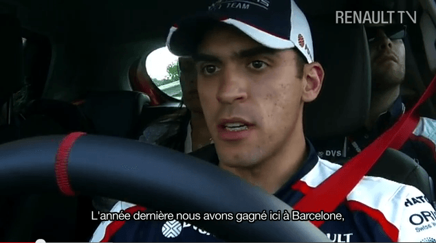 L’interview de Pastor Maldonado