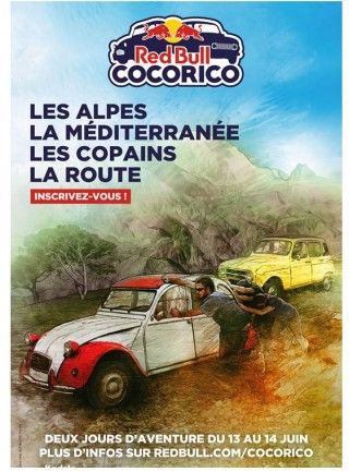 Affiche Red Bull Cocorico